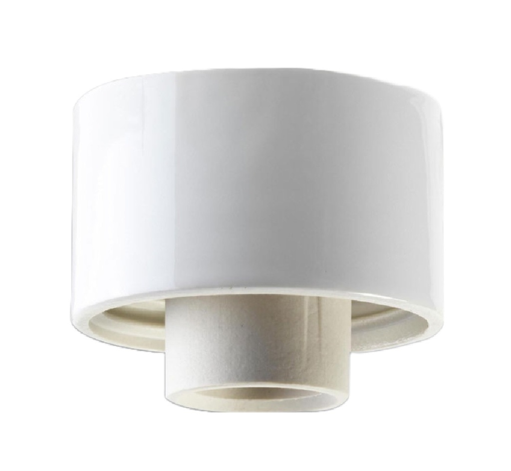 Posliinikanta Valk Suora IP54 E27 84,5mm Kierre