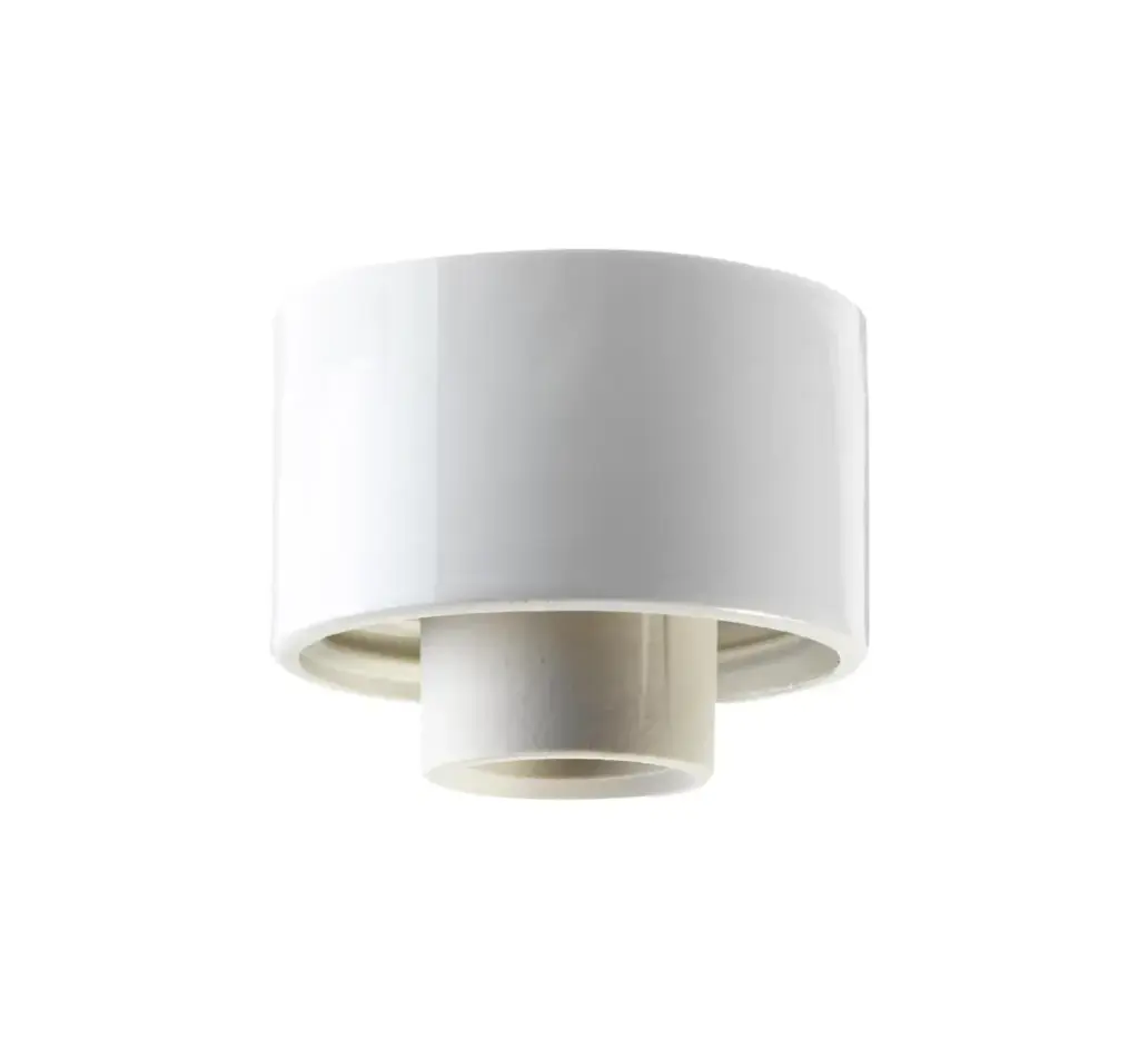 Posliinikanta Valk Suora IP54 E27 84,5mm Kierre