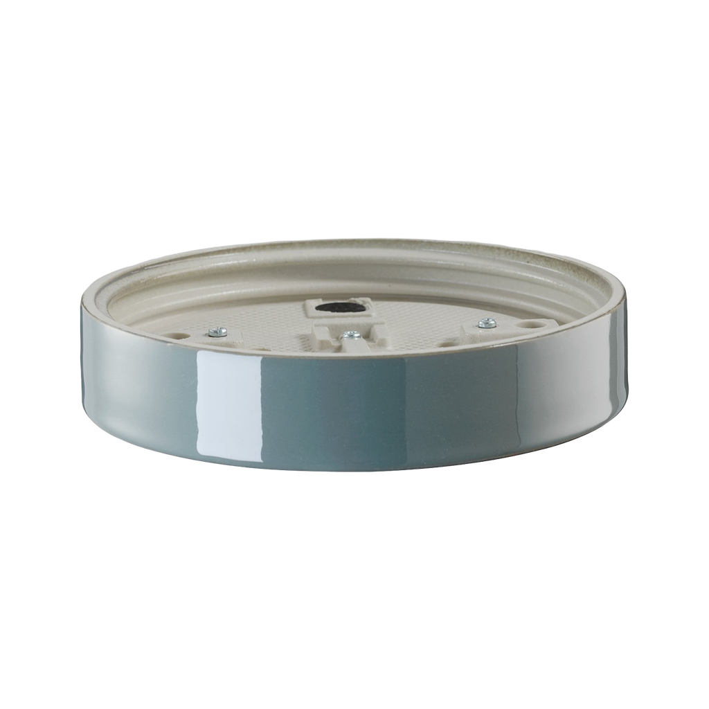 Lampunkanta,  kierre 185,5 mm harmaa IP44, suora. Ei sisällä LED moduulia 12W.