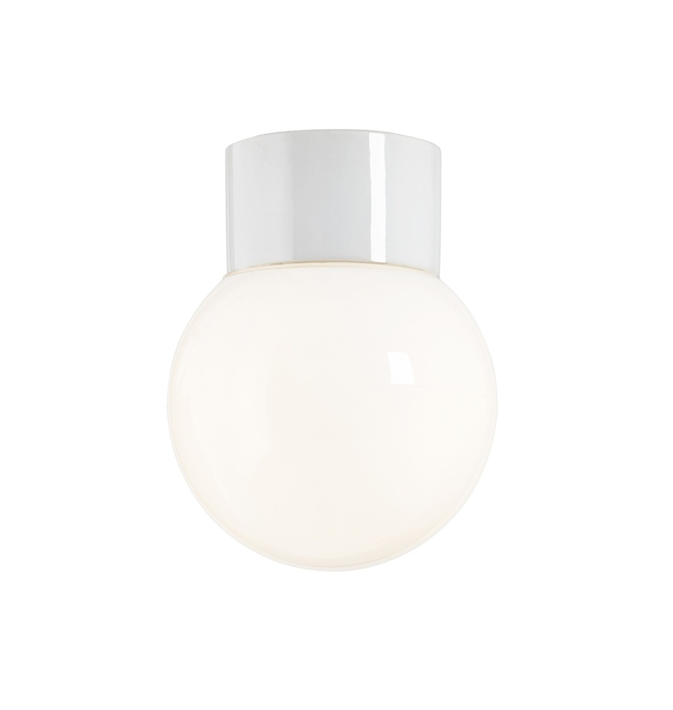 Classic Globe 150 Ledvalaisin 8W IP54 Suora Valk Kiilt Op