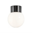 Classic Globe 150 Ledvalaisin 8W IP54 Suora Musta Kiilt Op