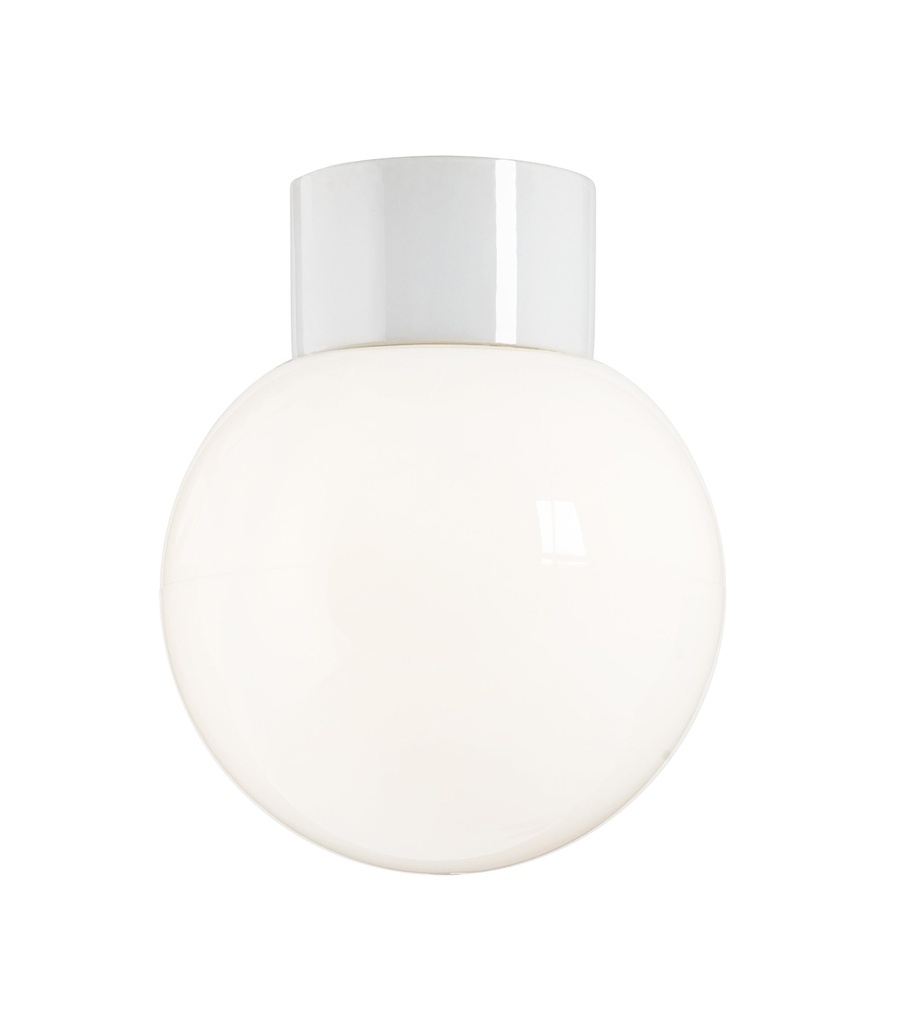 Classic Globe 180 Ledvalaisin 8W IP54 Suora Valk Kiilt Op