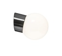 Classic Globe 150 Ledvalaisin 8W IP54 Vino Musta Kiilt Op
