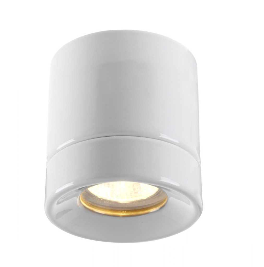 Light On Downlight valkoinen IP44 230V GU10 50W