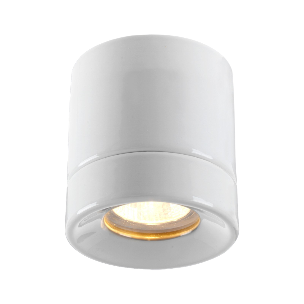 Light On Downlight sauna valkoinen IP44 230V GU10 35W. Valonlähde sisältyy