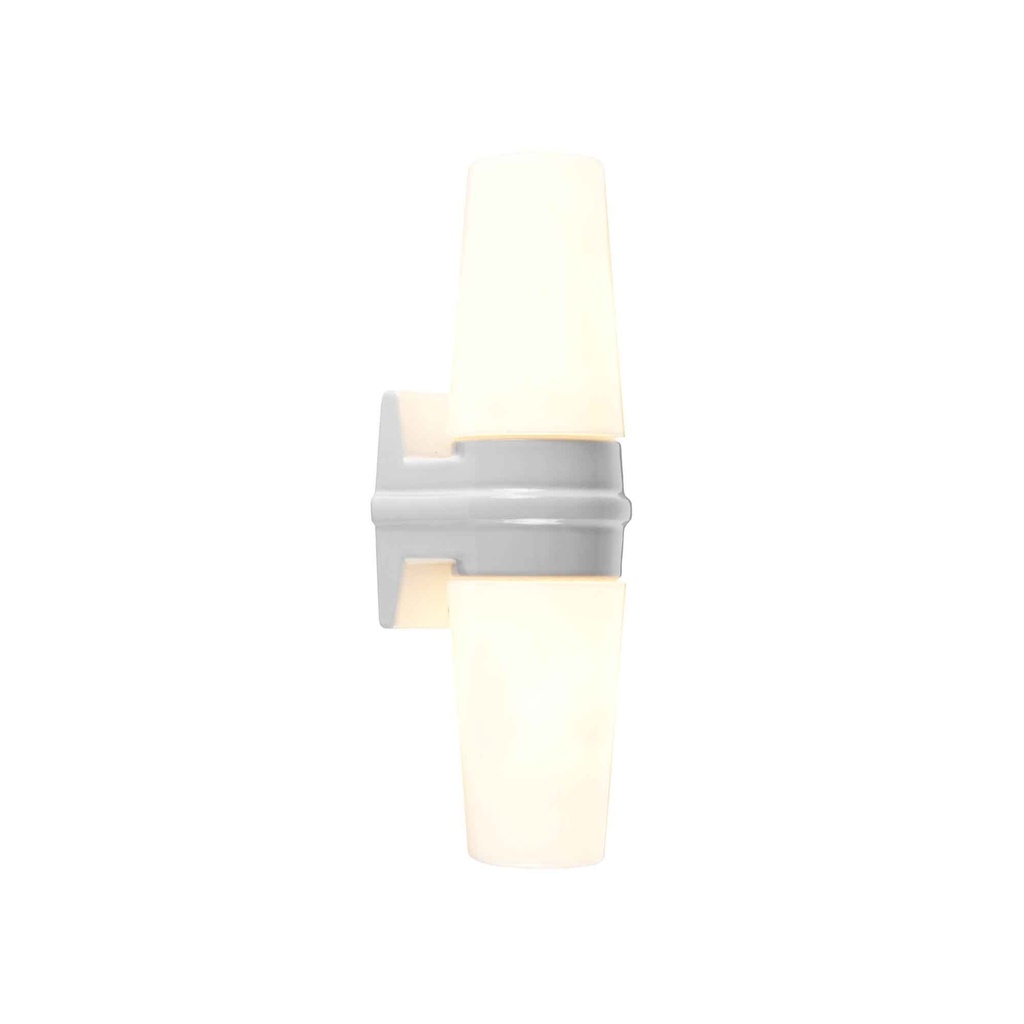 Posliinivalaisin Bernadotte Valk IP44 Tupla E14