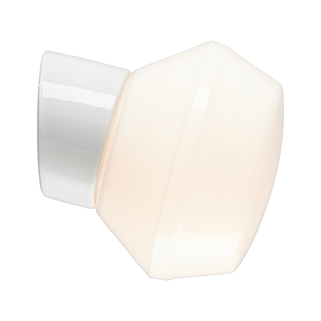 Classic Ifökupu valaisin, Ø 170 syvyys 162 mm valkoinen vino IP20 E27 75W