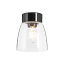 Kattovalaisin Open Klara IP 21 E27 Musta Kirkas Lasi