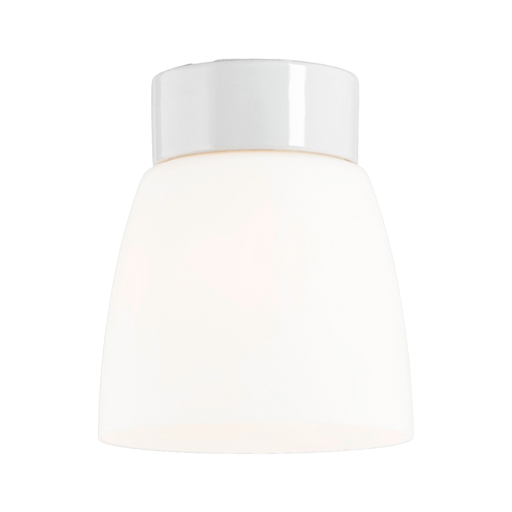 Klara, matta opaalilasi, valkoinen Lampunkanta,  IP21 suora, LED 8W, 790lm, 3000K Ra>90