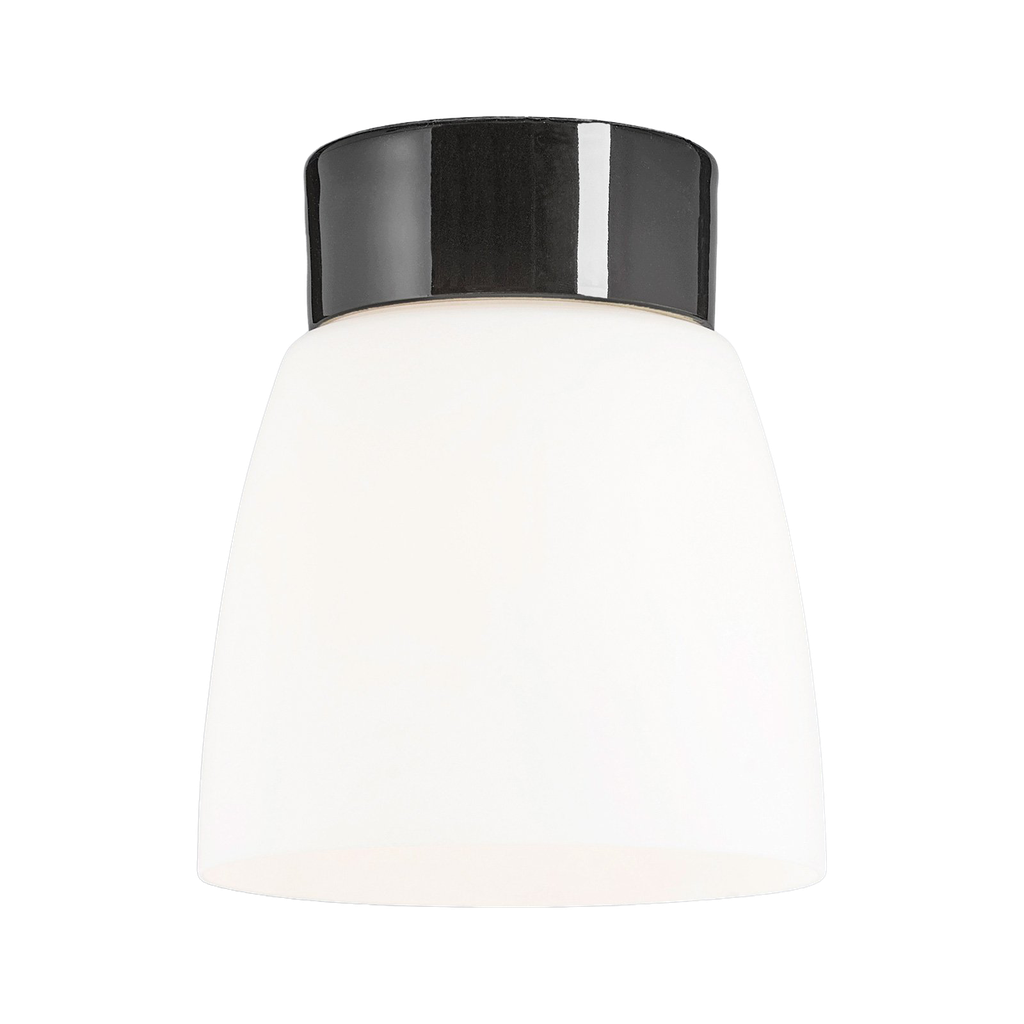 Open Klara matta opaalilasi musta lampunkanta,  IP21 suora LED 8W 790lm 3000K Ra>90
