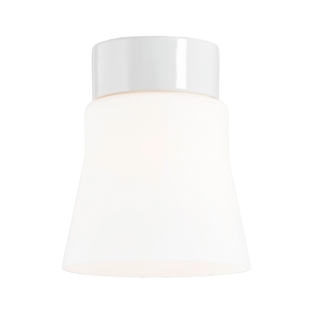 Open Anna matta opaalilasiglas med valkoinen lampunkanta,  IP21 suora LED 8W 790lm 3000K Ra>90
