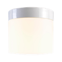 Opus 200 valkoinen, 190mm korkea, IP44, suora, E27, 75W