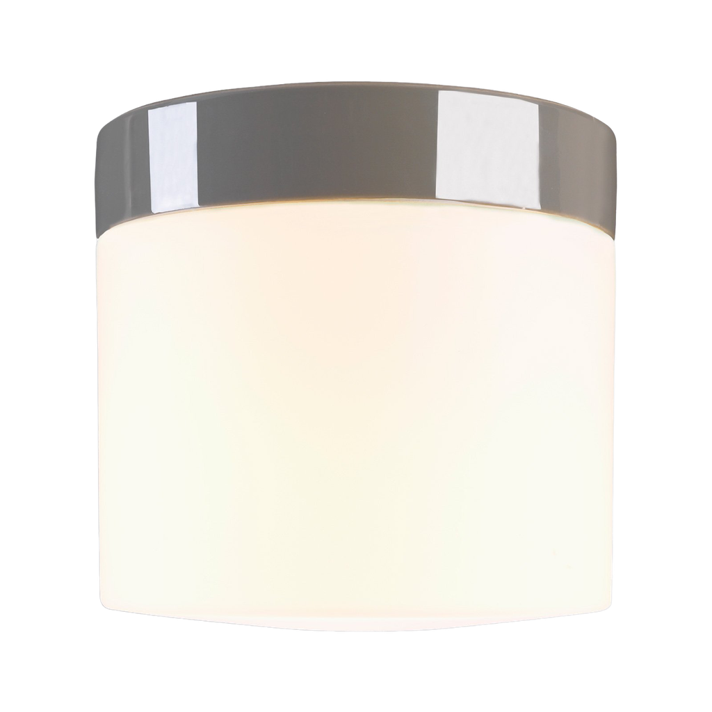 Opus 200 harmaa, 190mm korkea, IP44, suora, E27, 75W