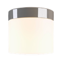 Opus 200 harmaa, 190mm korkea, IP44, suora, E27, 75W