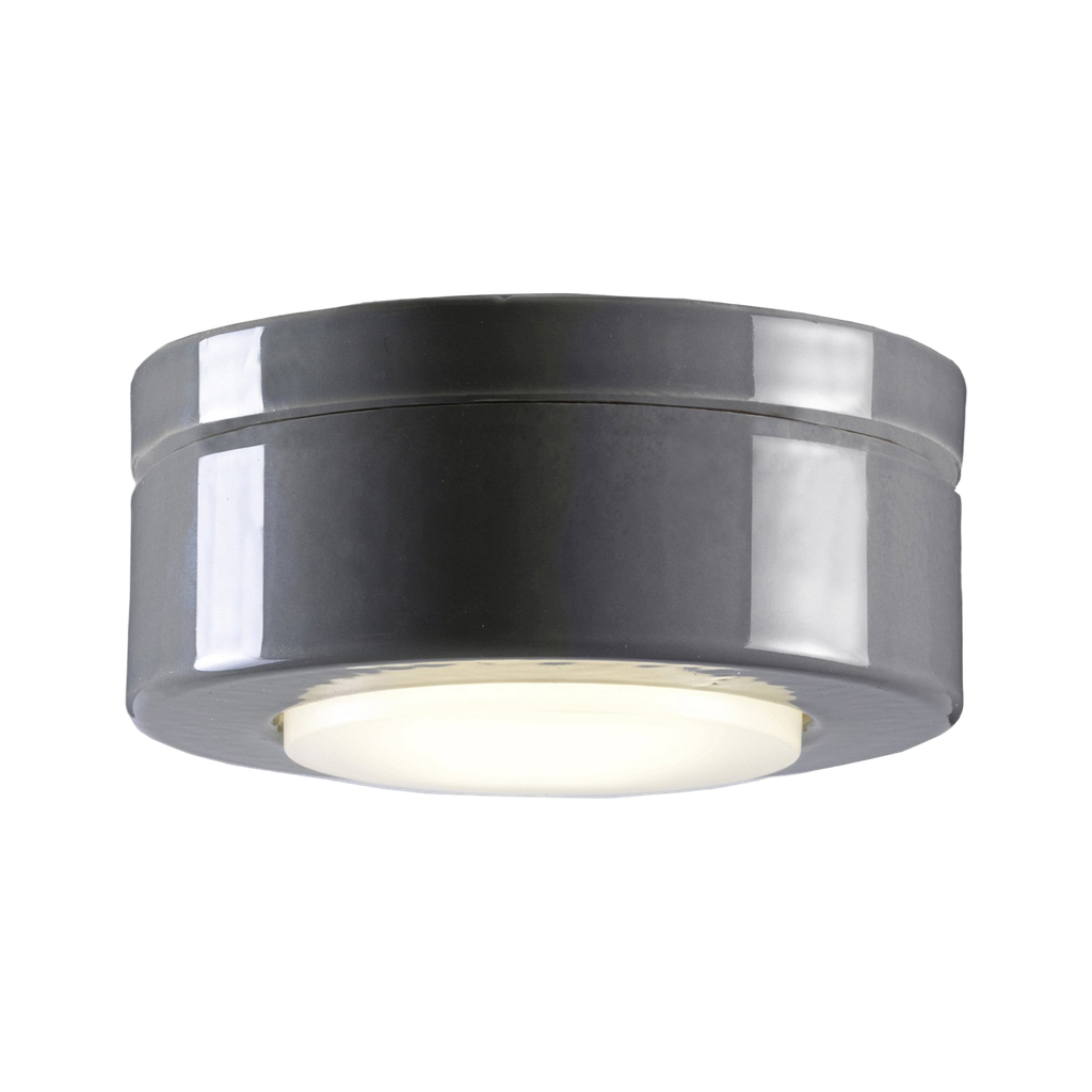 Posliinivalaisin Cool harmaa kattoon ja seinälle H52 IP23 GX53 6-13W