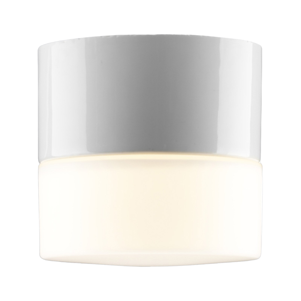 Posliinivalaisin Opus 100 seinä sauna Valkoinen kanta kupu matta opaalilasilasi G9 25W IP44