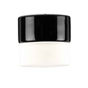 Opus 100/100 Ledvalaisin 4W IP44 Musta Matta Opaali