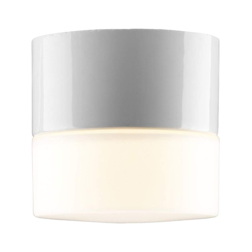 Opus 100/100 valkoinen IP44 suora LED 4W 400lm 2700K