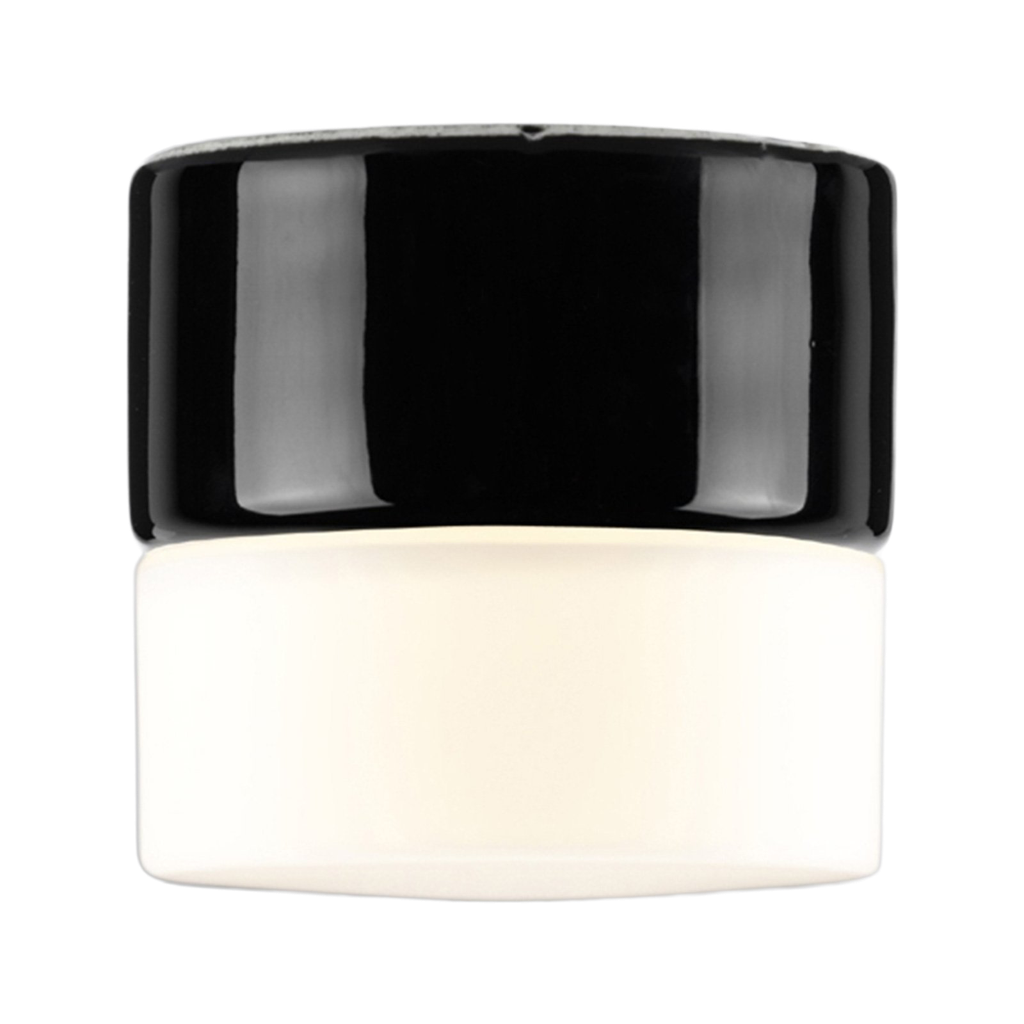 Opus 100/100 musta IP44 suora LED 4W 400lm 2700K