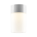 Opus 100 sauna, korkeus 175 mm, valkoinen, IP44, E27, 40W katossa 60W seinällä. Sisältää valolähteen.