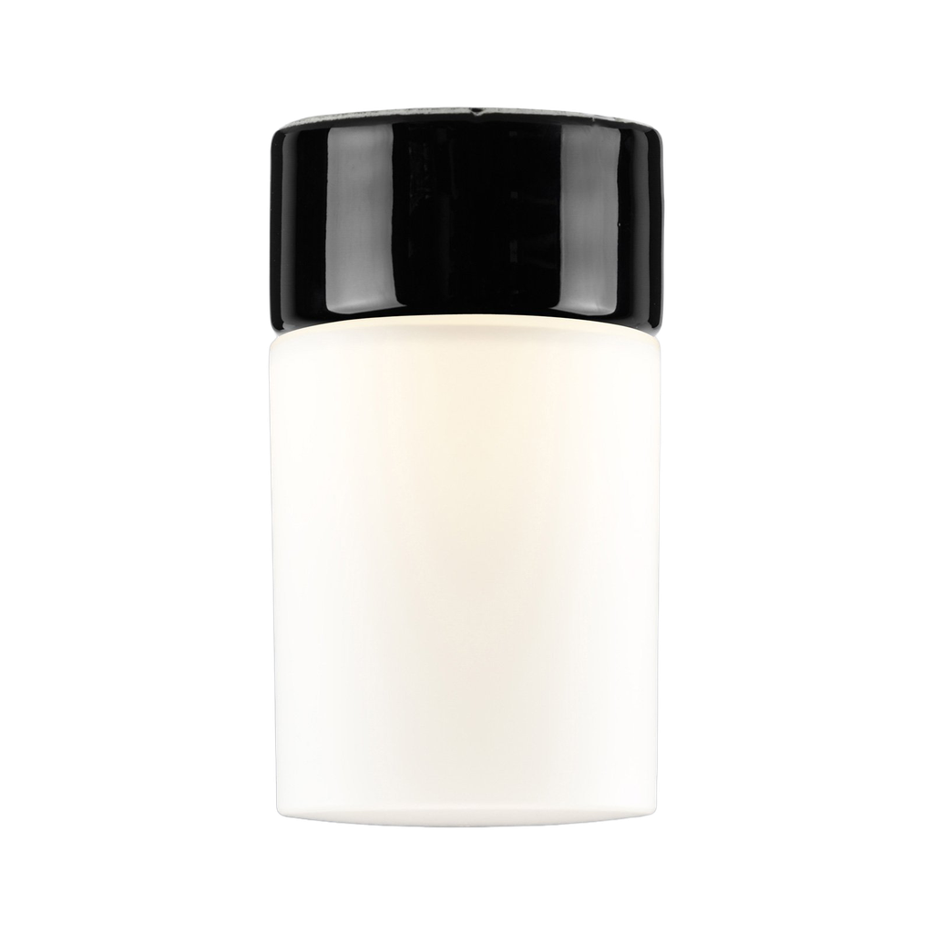 Opus 100 sauna, korkeus 175 mm, mustan, IP44, E27, 40W katossa 60W seinällä. Sisältää valolähteen.