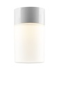 Opus 100/175 ledvalaisin 8W, IP44, valkoinen posliinikanta, matta opaalilasi.