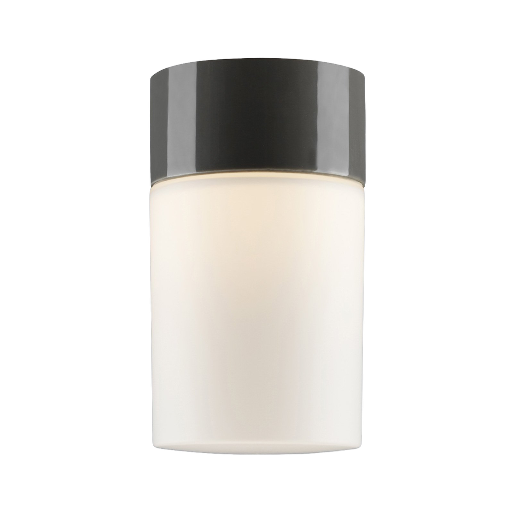 Opus 100, korkeus 175 mm, harmaa, IP44, LED 8W 800lm 3000K Ra>90 800lm