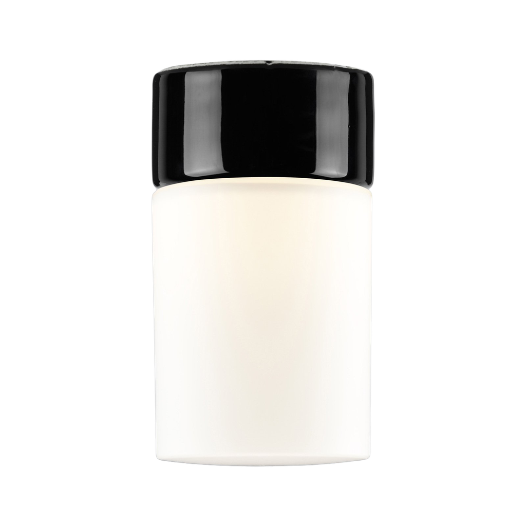 Opus 100, korkeus 175 mm, mustan, IP44, LED 8W 800lm 3000K Ra>90 800lm