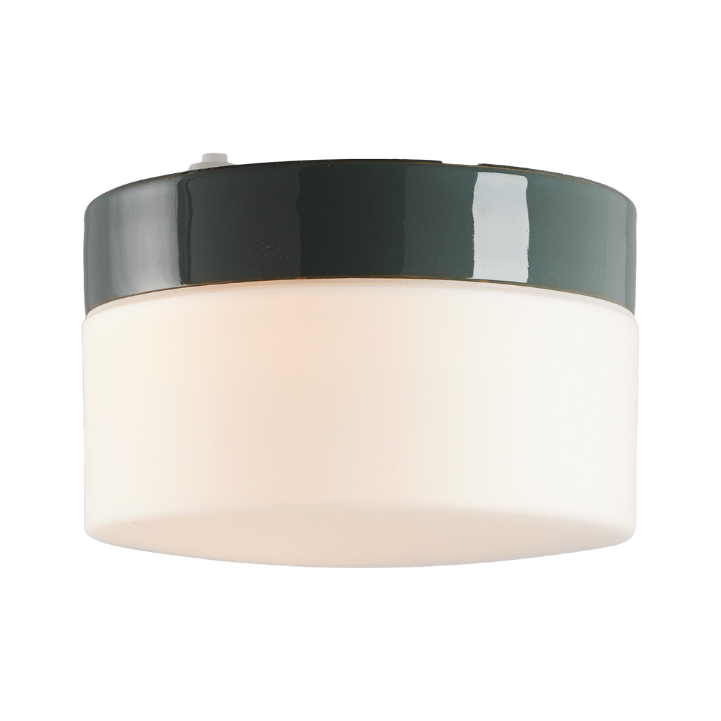 Opus 200 sauna, korkeus 140 mm, harmaa, matta opaalilasi, IP44, E27. Sisältää valolähteen.