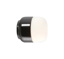 Saunavalaisin Ohm 100/110 IP44 G9 Musta Matta Opaali