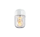 Saunavalaisin Ohm 100/170 IP44 E27 Valk Kirkas Lasi