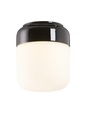 Ohm 140/170 Ledvalaisin 10W IP44 Musta Matta Opaali
