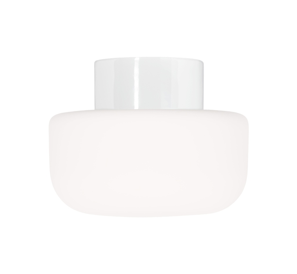 Posliinivalaisin Solenne 210/165, valkoinen LED 3000K
