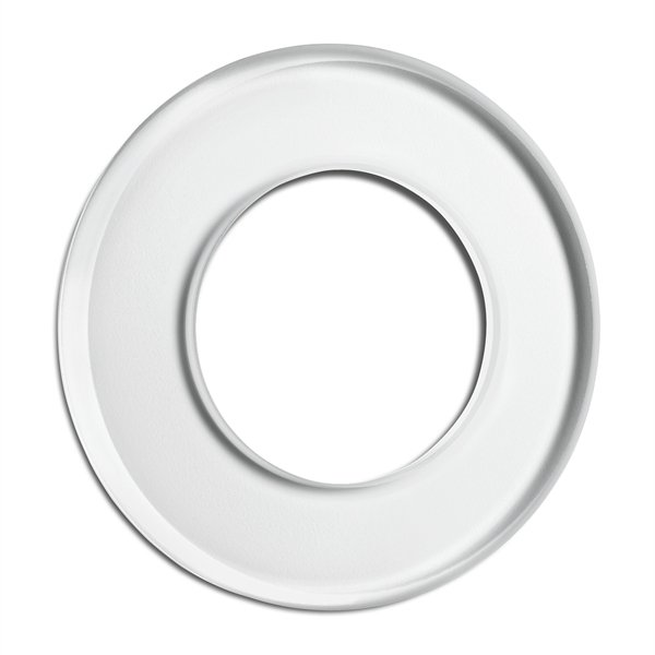 Pyöreä kehys yhdelle. Lasinen.