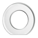 Peitelevy, alku-/ loppuosa. Lasinen.