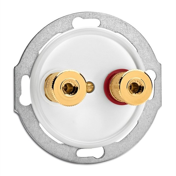 Kaiutinpistorasia, Duroplast valkoinen