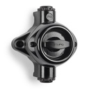 Vaihtokytkin IP44 väännettävä sarjakytkentämiseen pystysuora kytkentä, Bakeliitti ruskeanmusta