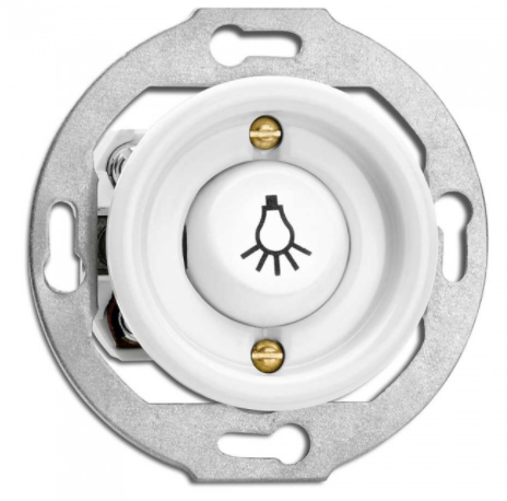 Painonappi Lamppusymboli Uppo   Posliini