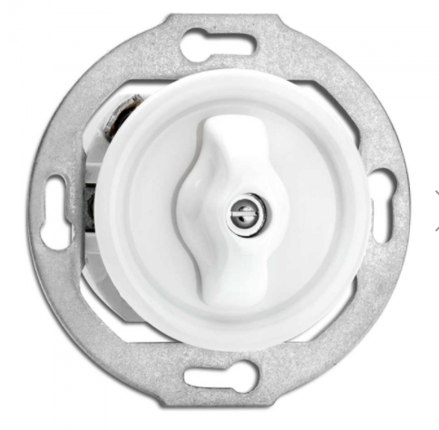 Kruunukytkin 5 Väännettävä Uppo   Posliini