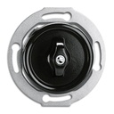 Ristikytkin 7 Väännettävä Uppo Musta Bakeliitti