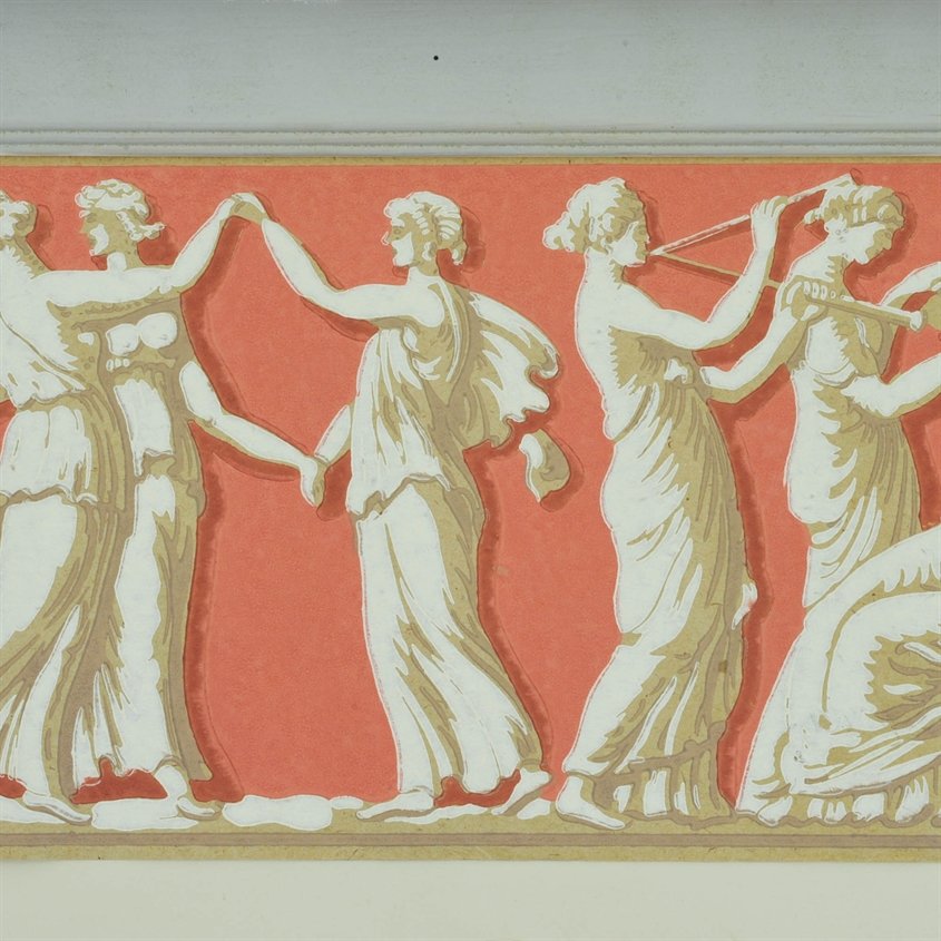 Boordi Nio Musersbård oksapaperi/ punainen