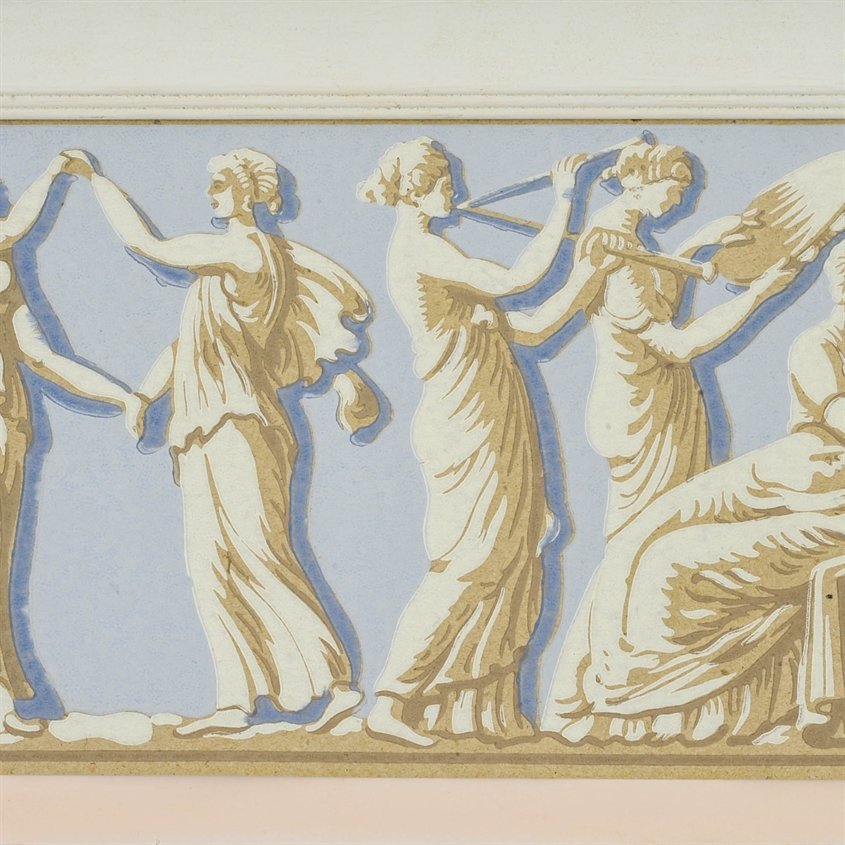 Boordi Nio Musersbård oksapaperi/ sininen