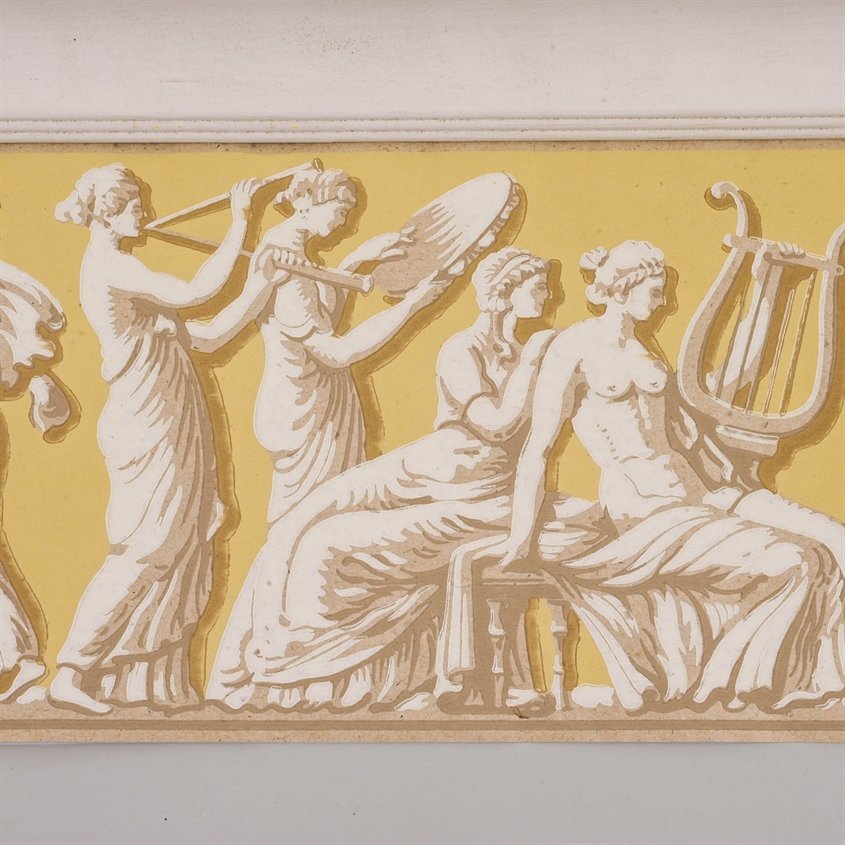 Boordi Nio Musersbård oksapaperi/ keltainen