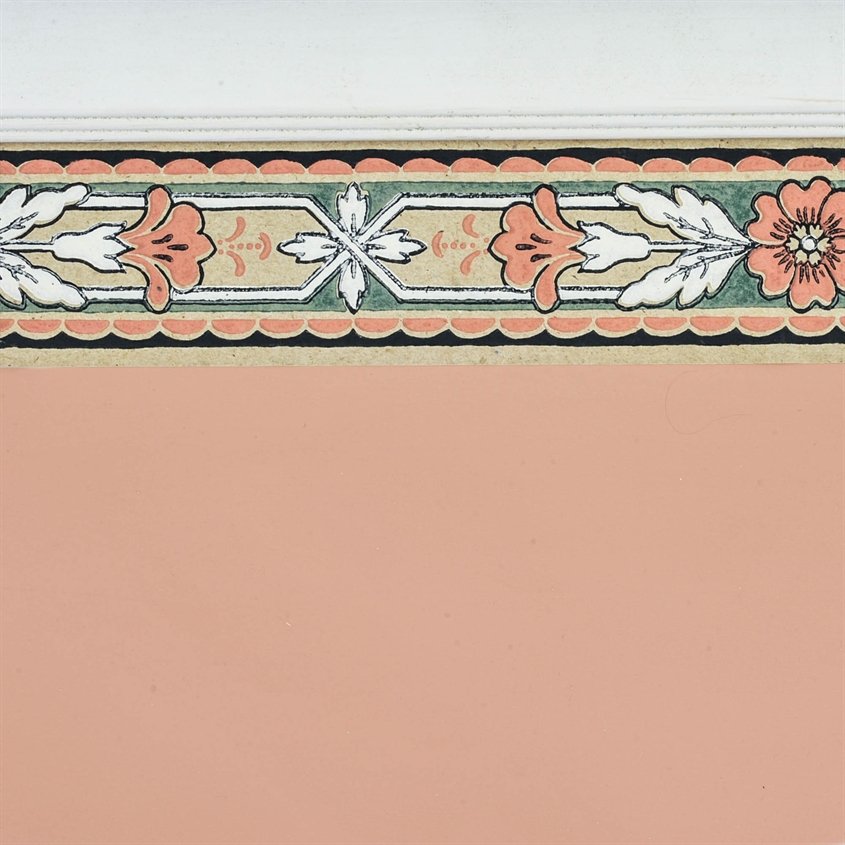 Boordi Jugend-blomma oksapaperi/ roosa