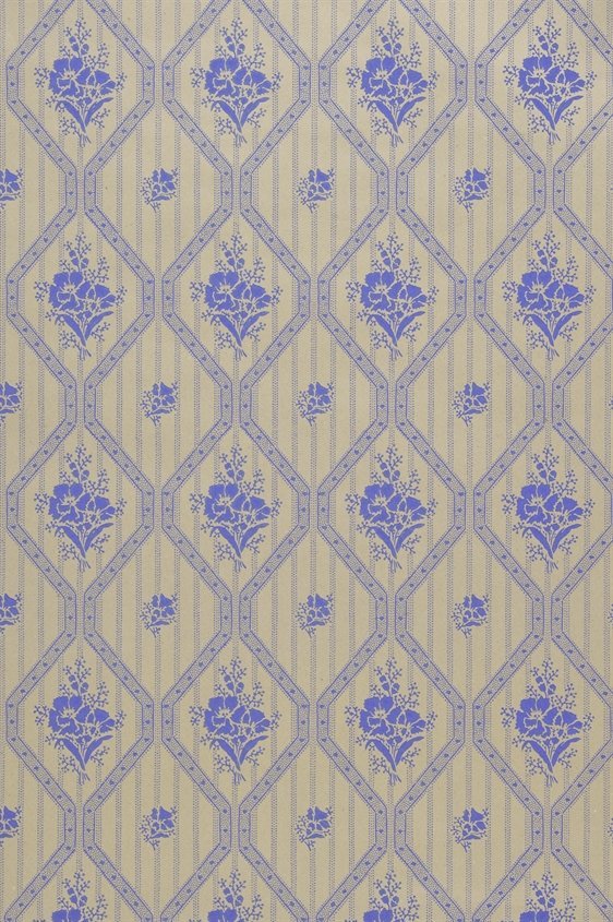 Tapetti Blåklint oksapaperi/ sininen