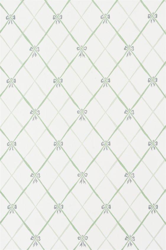 Tapetti Edholma gård valkoinen/ vihreä