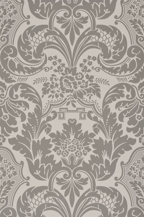 Tapetti Röcklinge valkoinen/ harmaa