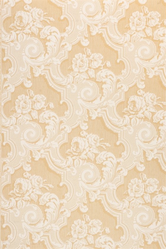 Tapetti Fågelsjö gammelgård vaaleankeltainen/ keltainen