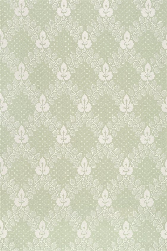 Tapetti Gudmunstjärn vihreä/ valkoinen