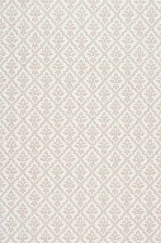 Tapetti Liten lilja oksapaperi/ valkoinen